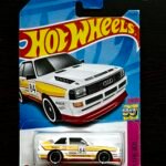 Hot Wheels 84 Audi Sport Quattro White