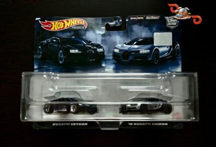 Hot Wheels Premium - 2- Pack Bugatti Veyron / '16 Bugatti Chiron