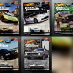 Hot Wheels Premium - Fast and Furious Set of 5 - Lamborghini Gallardo LP 570-4 Superleggera, 1991 BMW M5 , Toyota Supra , 1970 Chevrolet Nova SS, Land Rover Defender 110