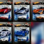 Hot Wheels Premium - Speed Machines Set of 5 - Pagani Zonda R, Porsche 911 GT3, FORD GT , McLaren 720s, Lamborghini Veneno