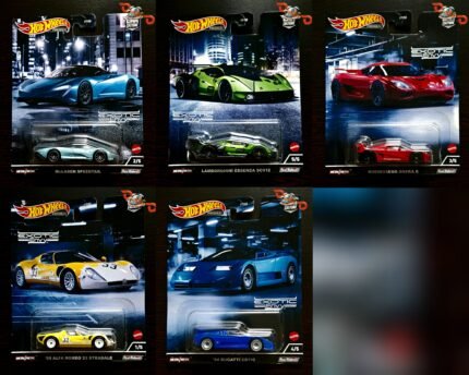 Hot Wheels Premium Exotic Envy Set Of 5
