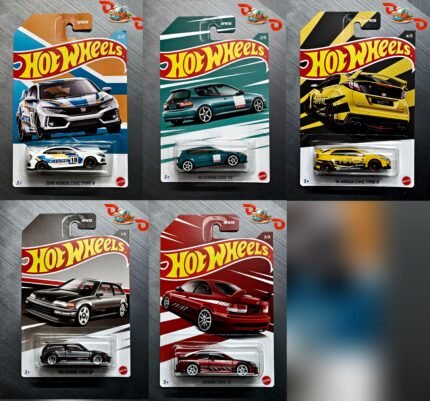 Hot Wheels - Honda Civic Set of 5