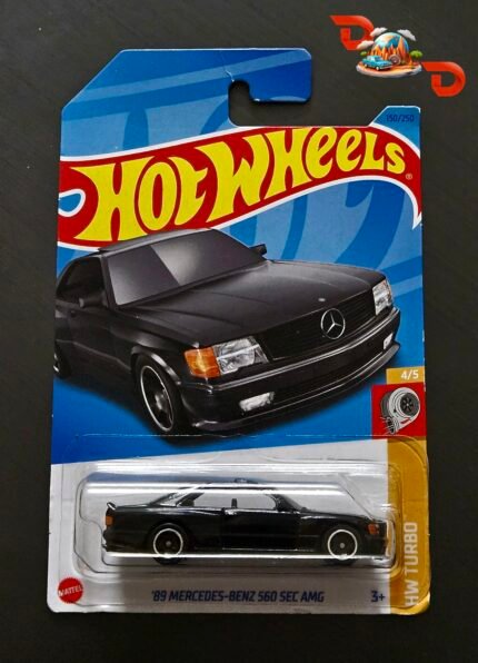 Hot Wheels '89 Mercedes-Benz 560 SEC AMG Black