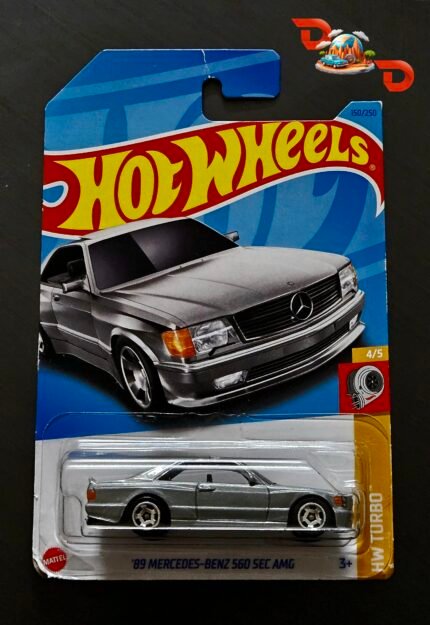 Hot Wheels '89 Mercedes-Benz 560 SEC AMG Grey [IMP]