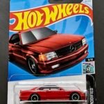 Hot Wheels '89 Mercedes-Benz 560 SEC AMG RED