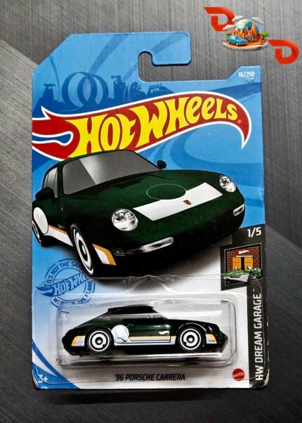 Hot Wheels '96 Porsche Carrera Green