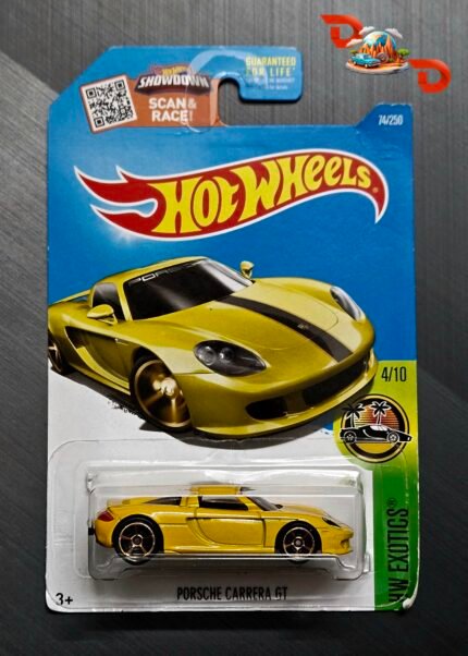 Hot Wheels Porsche Carrera GT Yellow