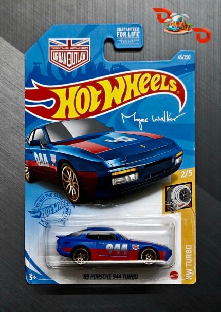 Hot Wheels '89 Porsche 944 Turbo Blue