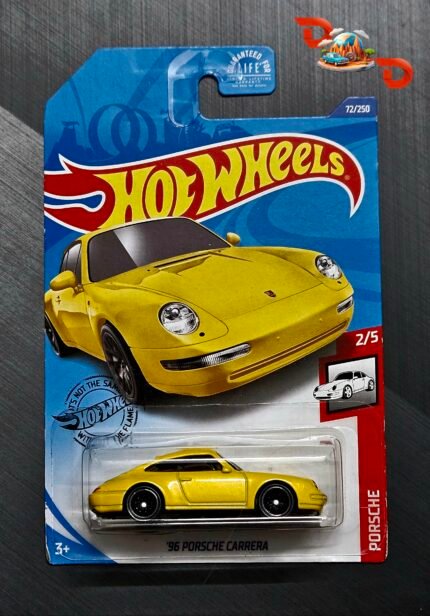 Hot Wheels '96 Porsche Carrera Yellow