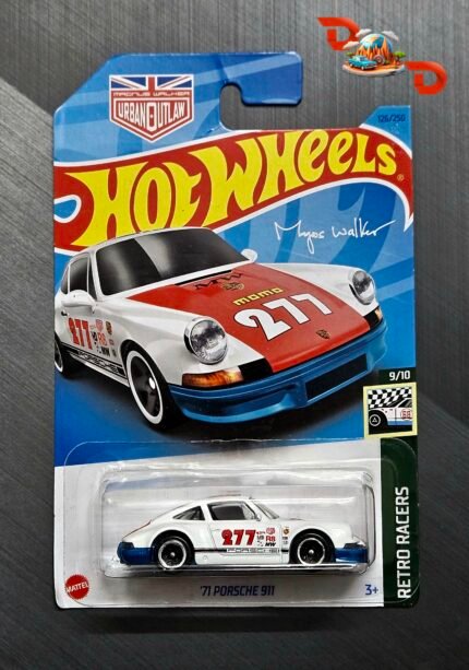 Hot Wheels '71 Porsche 911 White