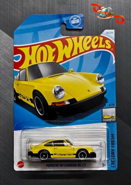 Hot Wheels 911 Carrera RS 2.7 Yellow