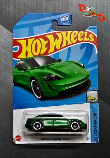 Hot Wheels Porsche Taycan Turbo S Green