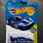 Hot Wheels 2016 Ford GT Race Blue [Blister Cracked]