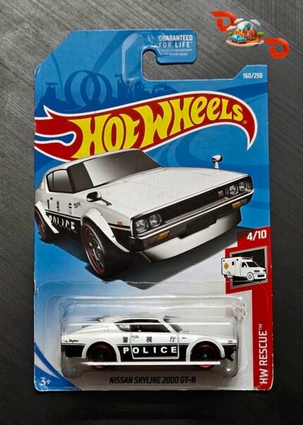 Hot Wheels Nissan Skyline 2000 GT-R White