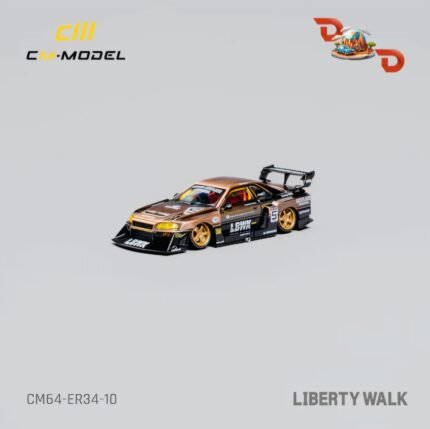 CM Model LB-ER34 Super Silhouette Nissan Skyline Bronze
