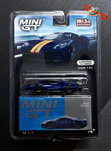 Mini GT  - Ford GT Sunoco Blue Blister Packaging