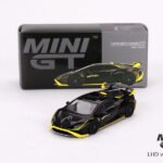 Mini GT - Lamborghini Huracan STO Nero Noctis RHD