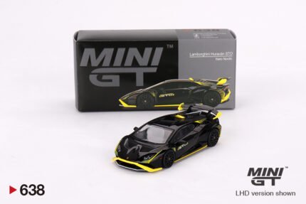 Mini GT - Lamborghini Huracan STO Nero Noctis RHD