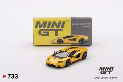 Mini GT - Lamborghini Countach LPI 800-4 New Giallo Orion LHD