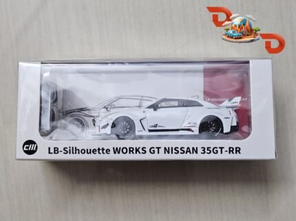 CM Model LB-Silhouette Works GT Nissan 35GT-RR White