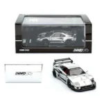 Inno64 Lbwk Ferrari F40 Chrome Silver