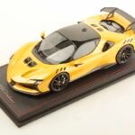 MR Collection Ferrari SF90 XX Stradale Giallo Tristrato 1:18