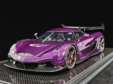 PREORDER Frontiart 1/18 Koenigsegg Jesko 7315 Purple Tinted Carbon Resin Model Car