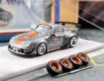 FS 1:64 Silver Gulf RWB 993 GT Racing Sports Model - Image 9