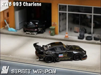 SW 1:64 Porsche RWB 993 Charlene low