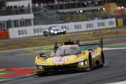 Ferrari 499P No.83 AF CORSE ITA Le Mans 24H 2025 Winner Scale 1:18