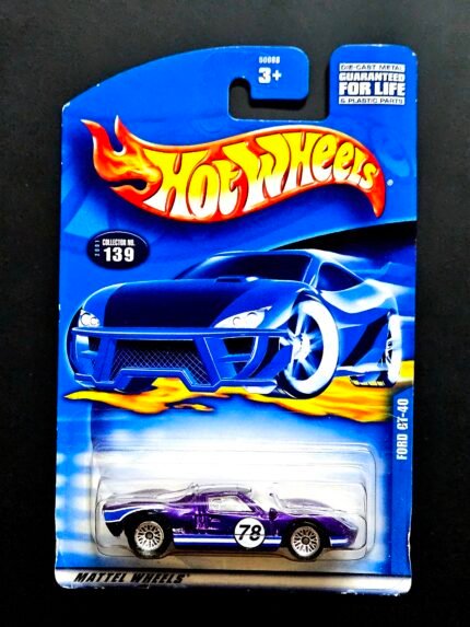 Hot Wheels Ford GT-40 Purple