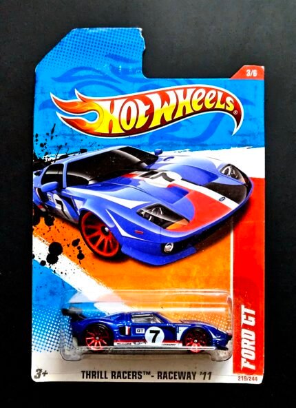 Hot Wheels Ford GT Raceway '11 [Card Cut on Top,BLISTER GOOD] Please Check Photo