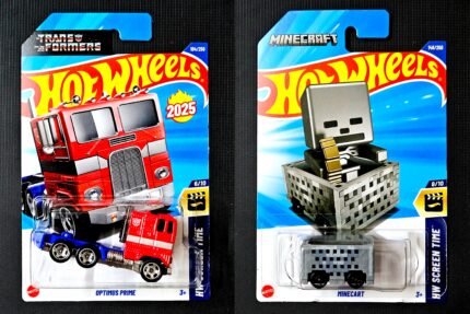 Hot Wheels IMP-CMB11 - Optimus Prime, Minecart