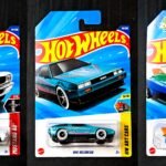 Hot Wheels IMP-CMB18 - 67 Shelby GT500, DMC Delorean, Formula Solar (Card Bend)