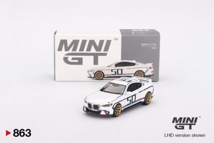 Mini GT - BMW 3.0 Csl White