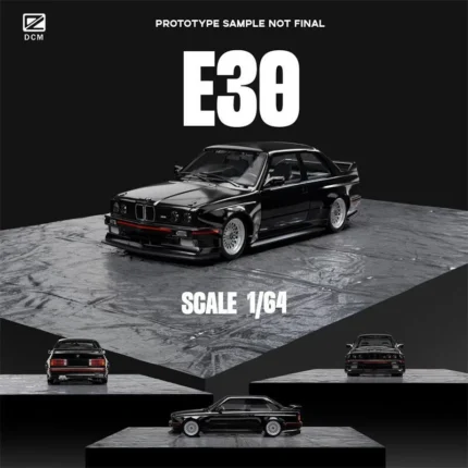 DCM 1:64 BMW M3 (E30) Black