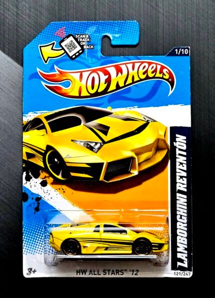 Hot Wheels Lamborghini Reventon Yellow