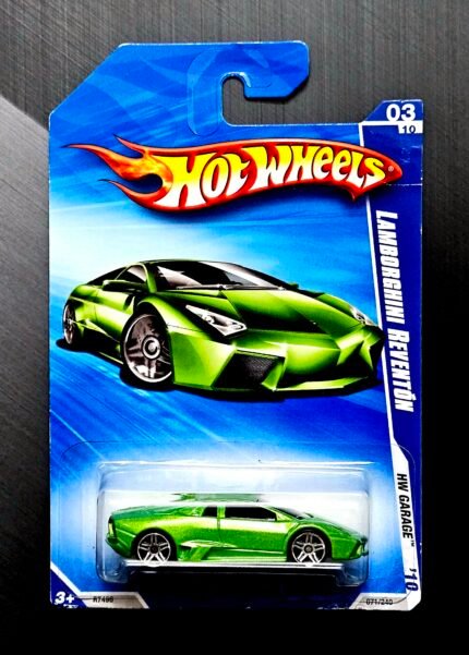 Hot Wheels Lamborghini Reventon Green