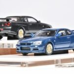 Stance Hunters Nissan Skyline GT-R R34 Blue Carbon