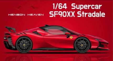 HH Model Ferrari Sf90XX Stradale Russo Fuoco