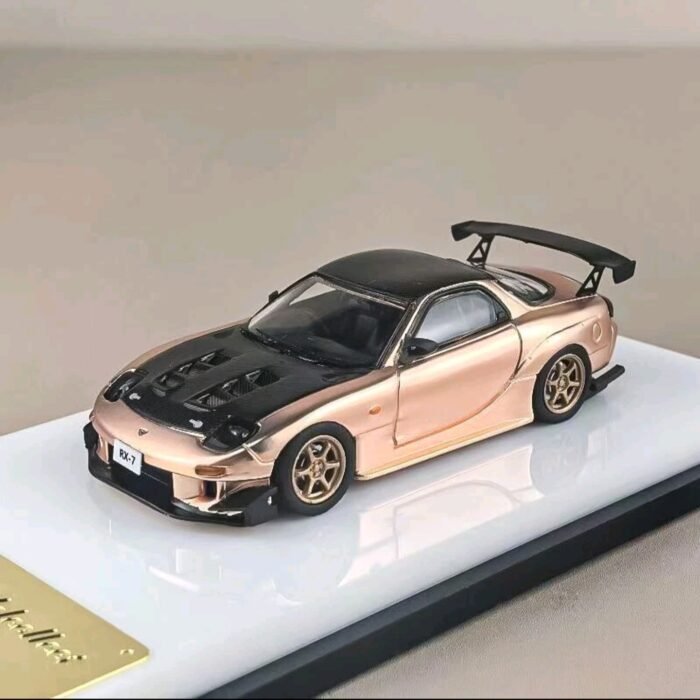 Mymodelcollect Mazda RX-7 MK3(FD3S) Rose Gold - Image 3