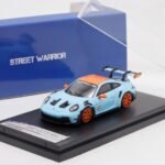 Street Weapon SW Porsche 992 GT3 RS Gulf Blue Orange Wheel