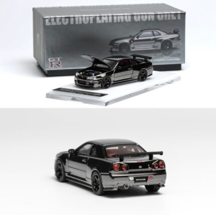 Motorhelix Skyline GTR(R34)  Electroplating Gun Grey
