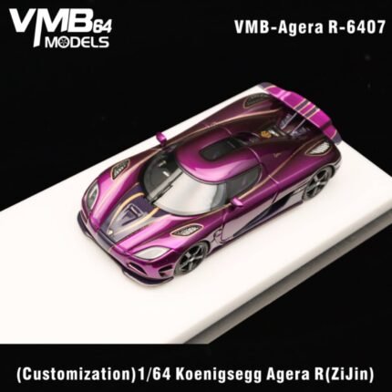 VMB Models 1/64 Koenigsegg Agera R Purple Gold