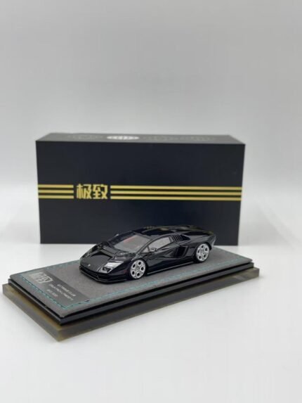 Extreme Club 1/64 Lamborghini Countach LPI800-4 Resin Model Glossy Black