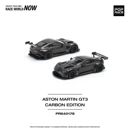 Poprace 1/64 178 Aston Martin GT3 Carbon Edition