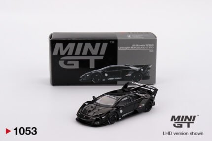 Mini GT - LB Works Lamborghini Murcielago GT Evo Black