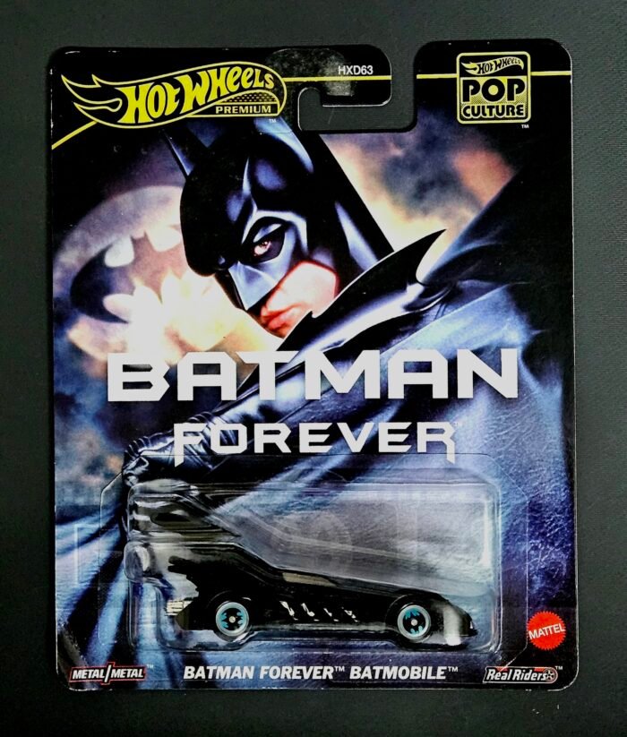 Hot Wheels Premium- Batman Forever Batmobile and Time Machine 1955 - Image 2