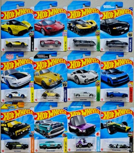 Hot Wheels CMB SP1 - NISSAN SKYLINE GT-R(BNR32),MCLAREN F1,BUGATTI BOLIDE,FORD MUSTANG DARK HORSE,PAGANI UTOPIA,TRUCK DWAGON,PAGANI ZONDA,'96 PORSCHE CARRERA,BUMBLEBEE,CUSTOM '53 CHEVY,NISSAN SKYLINE 2000GT-R LBWK,'67 LOTUS TYPE 49