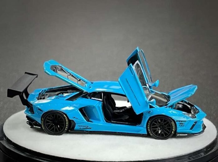 PGM 1/64 scale LBWK LP700-4 – Baby Blue - Image 4
